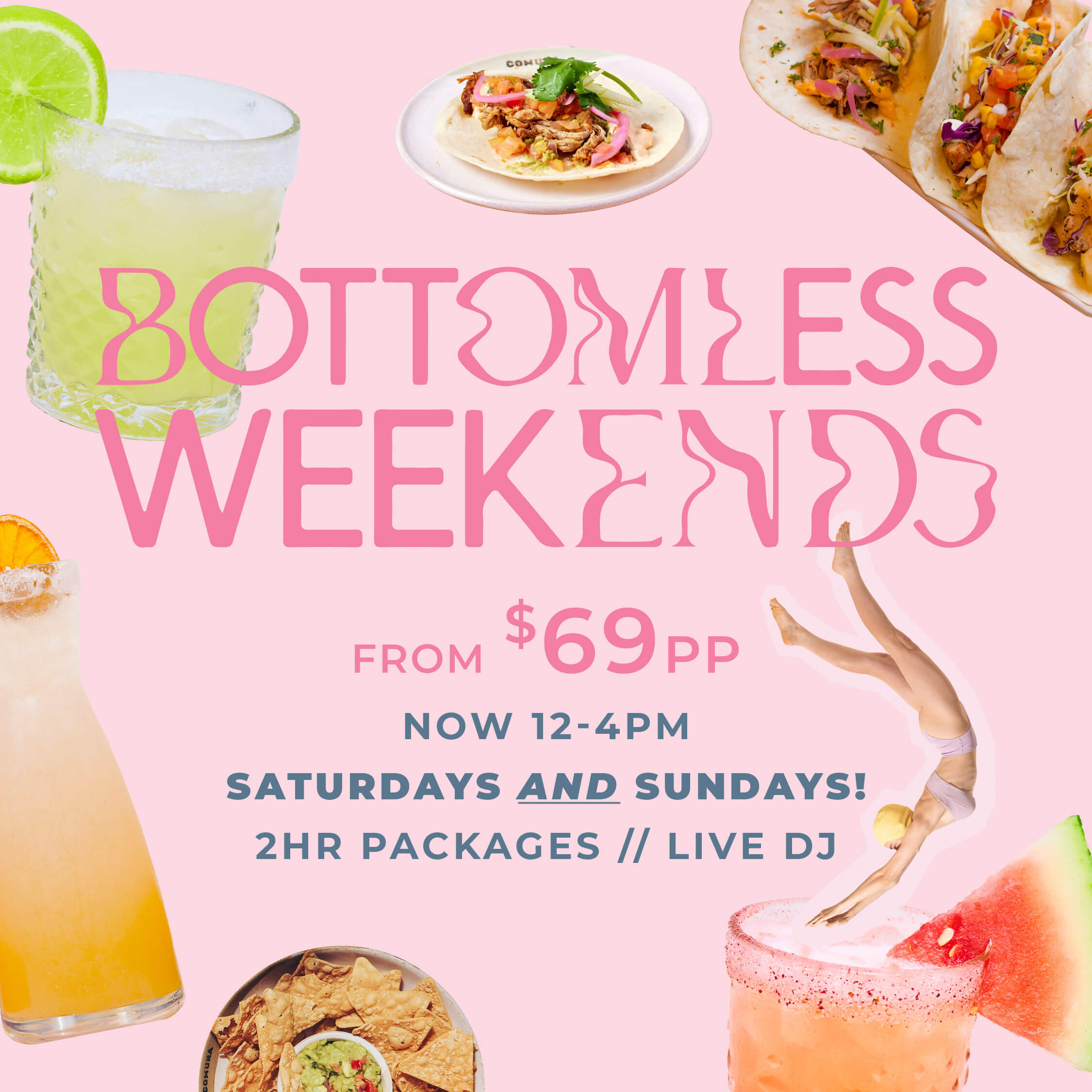 Featured Image For: Bottomless Weekends at…