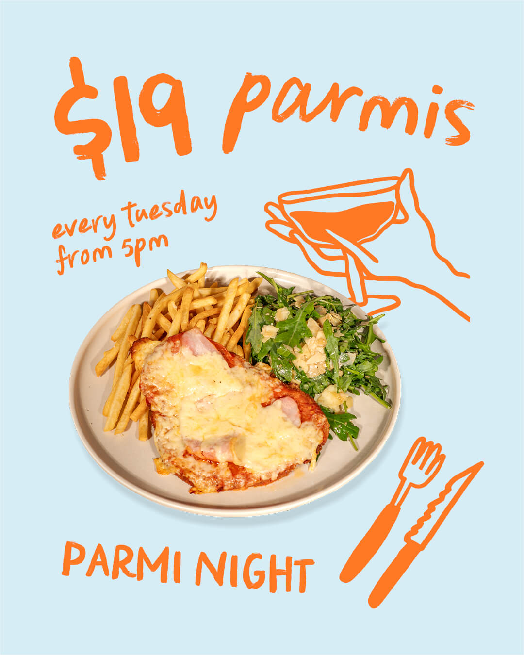 Featured Image For: Tuesday Parmi Night&hellip;